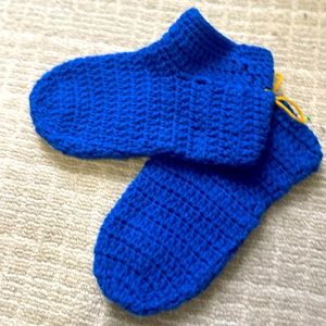 NWOT Crochet Booties/Socks